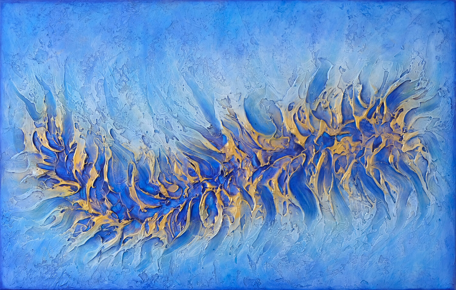 NEW BEGINNINGS II Jana Magdova Original painting for sale