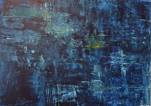 In tiefer Nacht by Susanne Stahr, Painting for Sale on Select