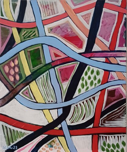 Walk by Susanne Stahr, Painting for Sale on Select