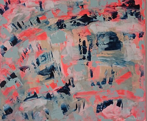 Reading Newspaper by Susanne Stahr, Painting for Sale on Select