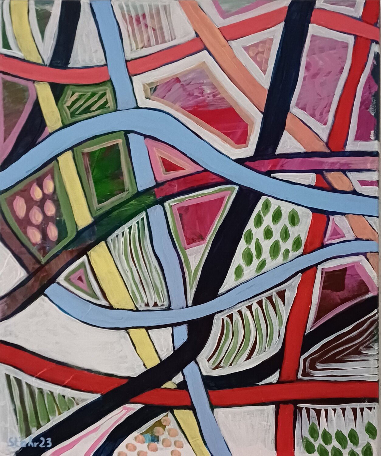 Walk Susanne Stahr Original painting for sale