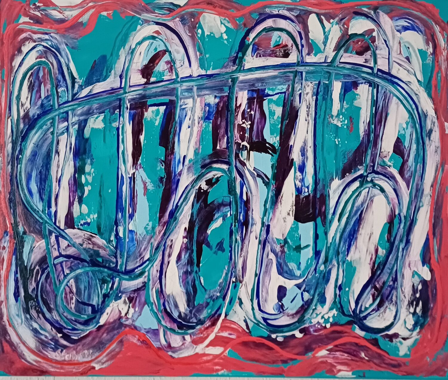 Highway Susanne Stahr Original painting for sale