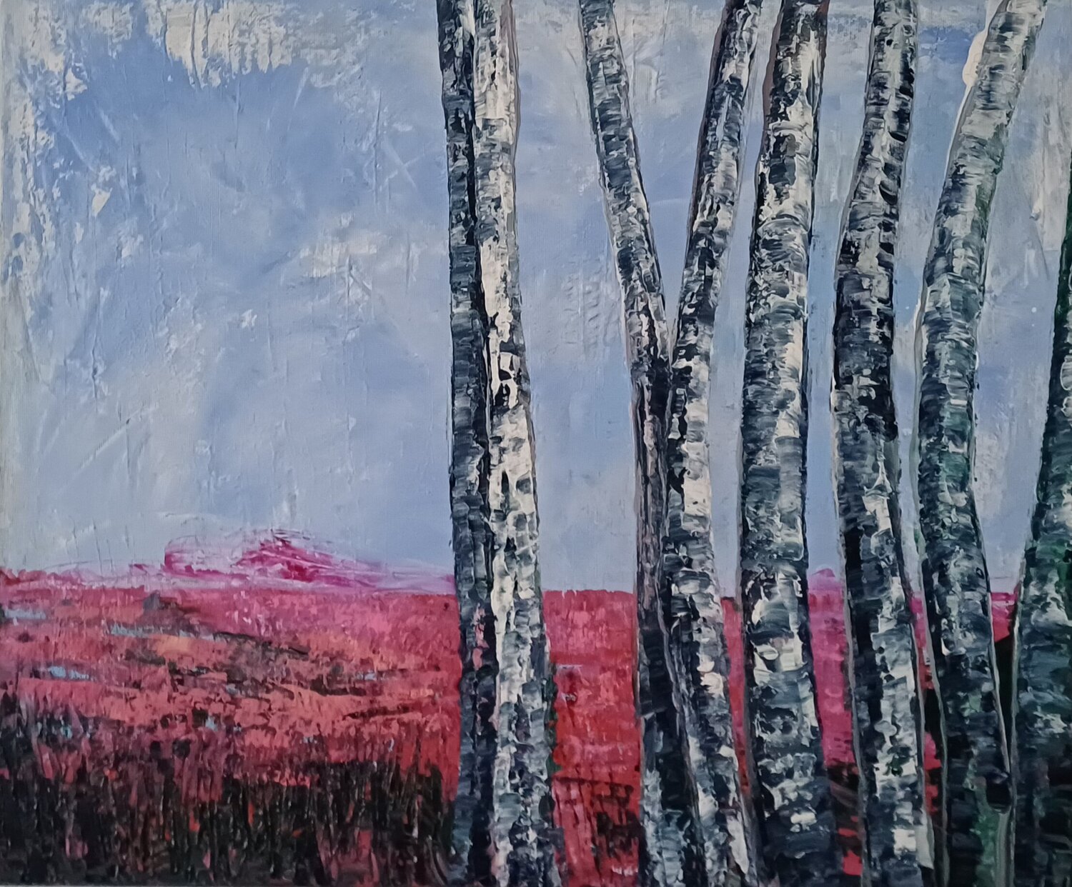 Weites Land Susanne Stahr Original painting for sale