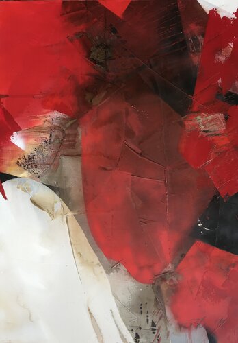 celebrate the red by Susanne Blum, Painting for Sale on Select