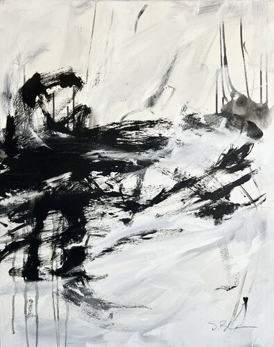wintermood (2) by Susanne Blum, Painting for Sale on Select
