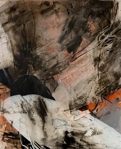 Volcano (2) by Susanne Blum, Painting for Sale on Select