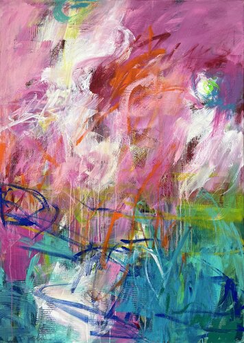 summer vibes by Susanne Blum, Painting for Sale on Select