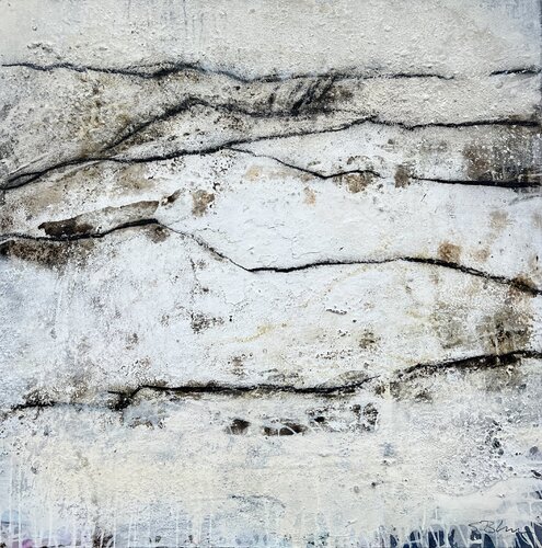 Alpine snowmelt by Susanne Blum, Painting for Sale on Select