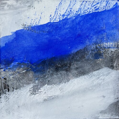 Unbreakable Blue by Susanne Blum, Painting for Sale on Select
