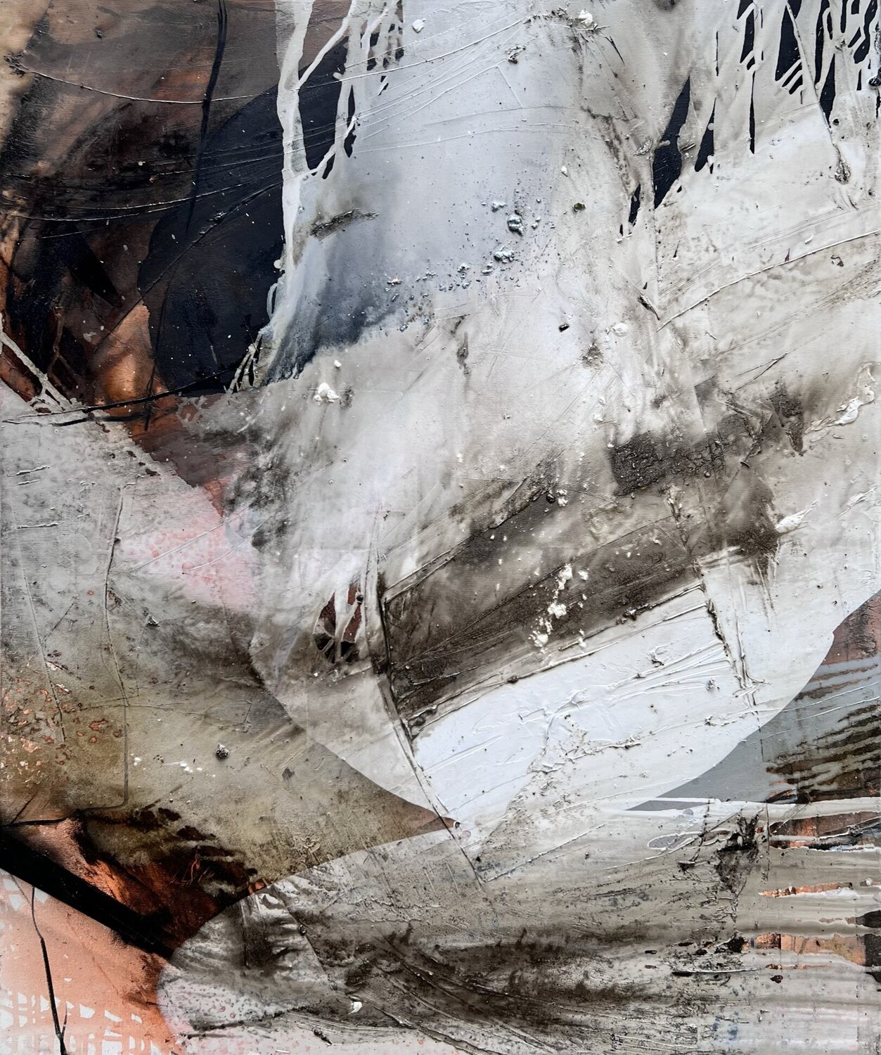 Volcano (1) Susanne Blum Original painting for sale