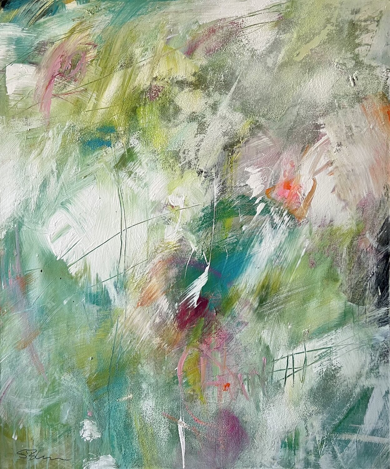 finally spring Susanne Blum Original painting for sale