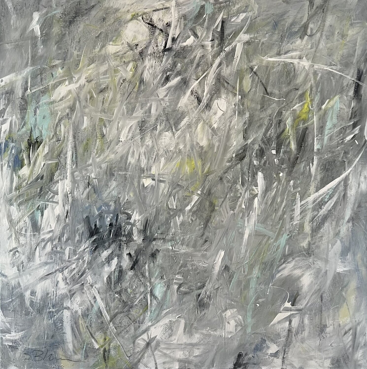 whispers of winter Susanne Blum Original painting for sale