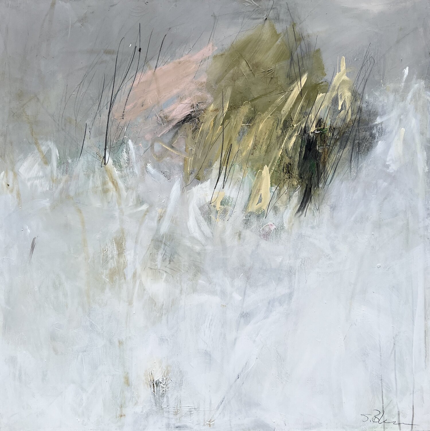 winter mood (3) Susanne Blum Original painting for sale