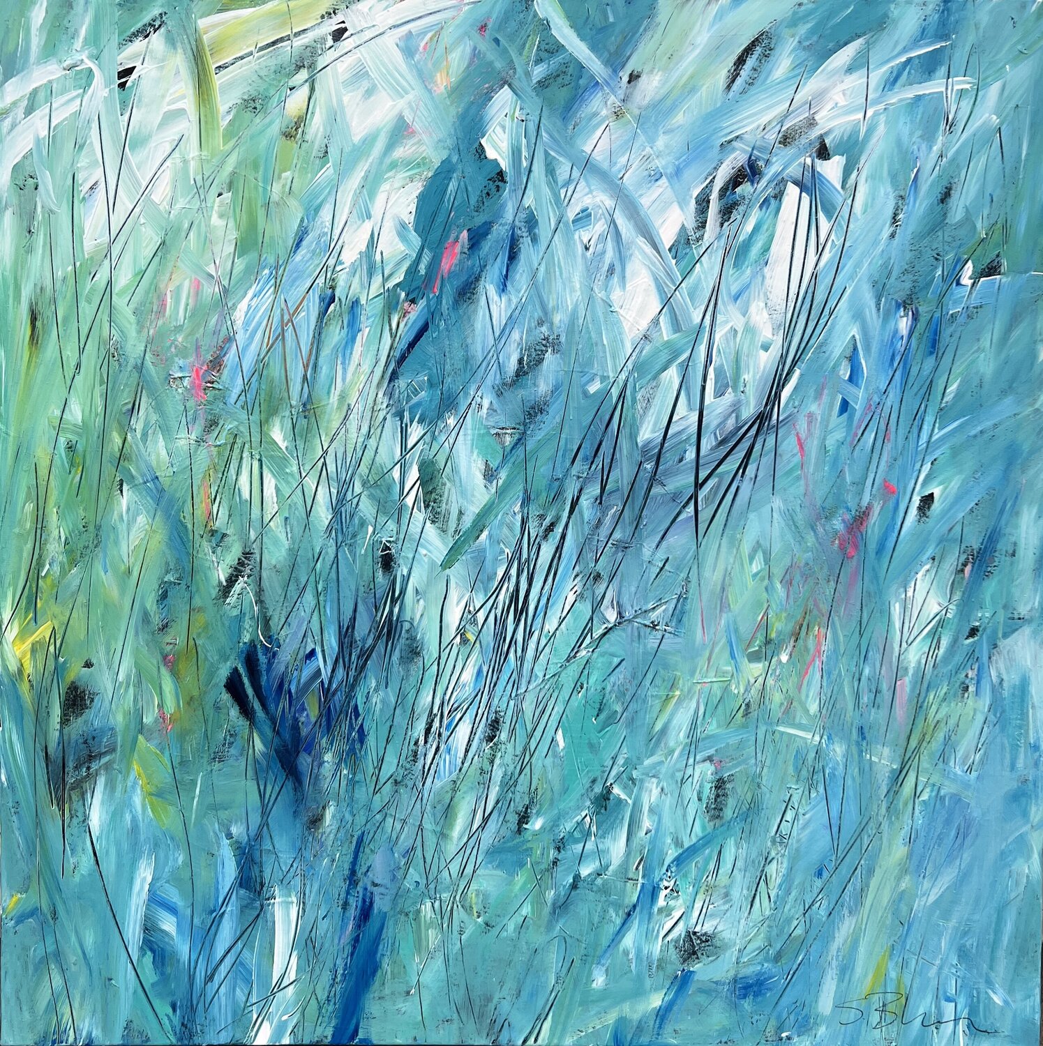 joy of life (2) Susanne Blum Original painting for sale