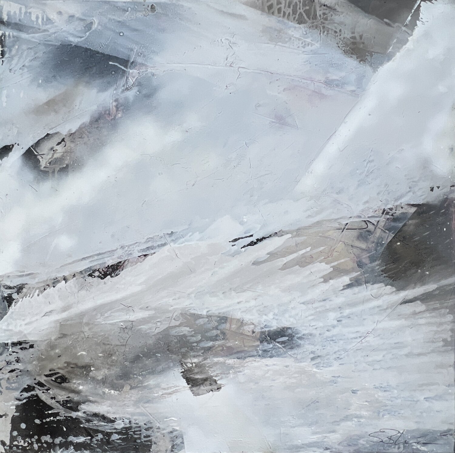 inhale-exhale Susanne Blum Original painting for sale