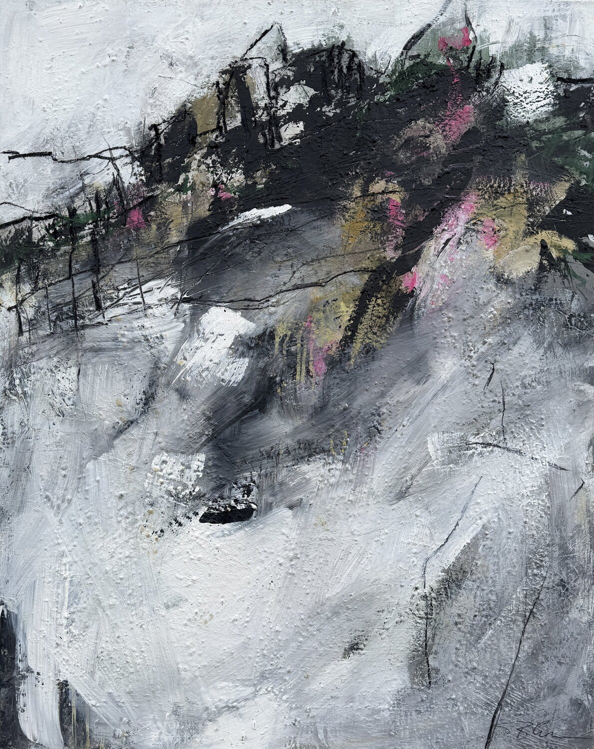 a memory unfolding Susanne Blum Original painting for sale