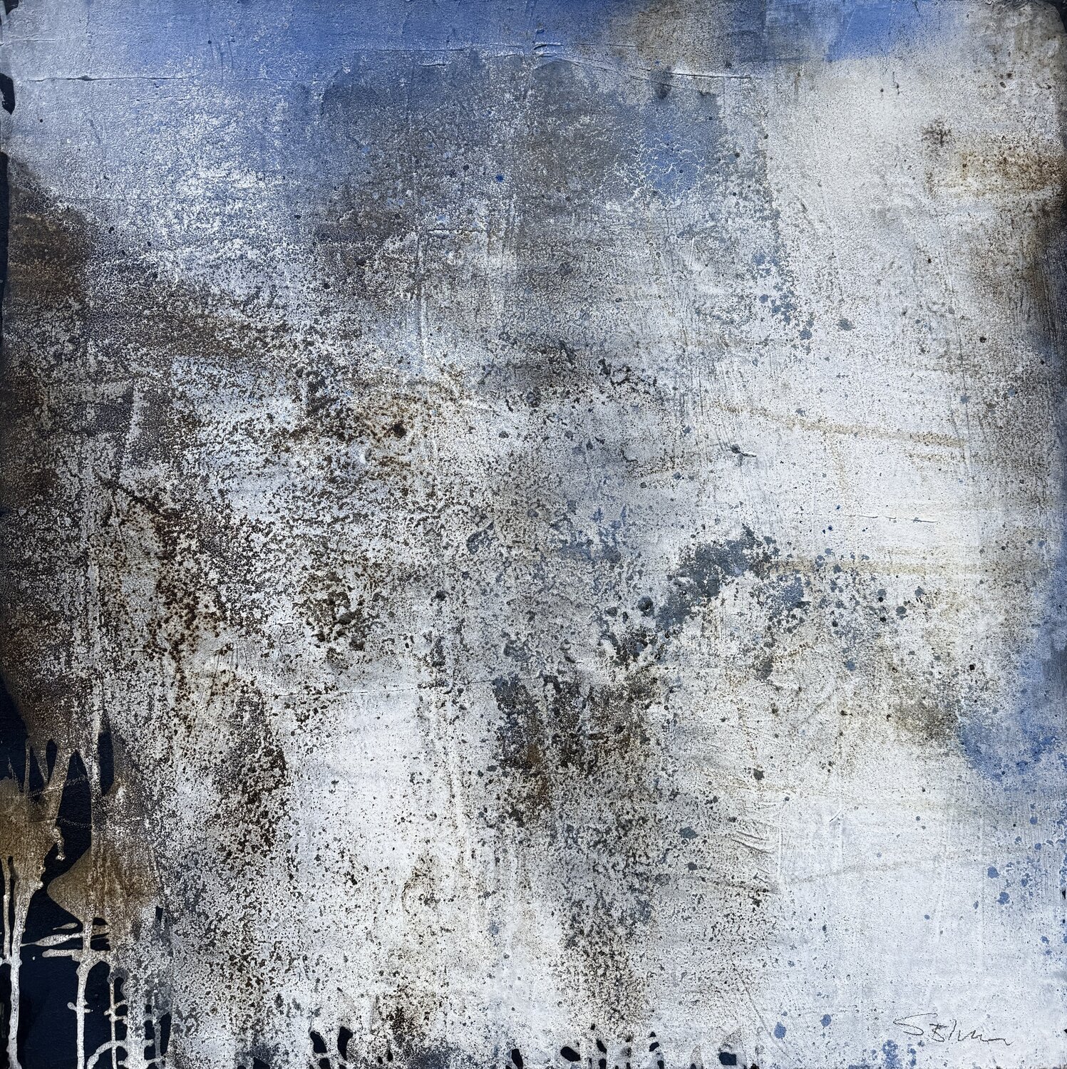 Awakening earth Susanne Blum Original painting for sale