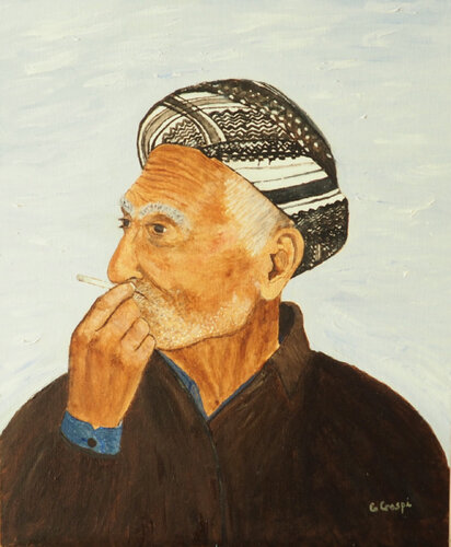 Messenger by Guillem Crespí Ginard, Painting for Sale on Select