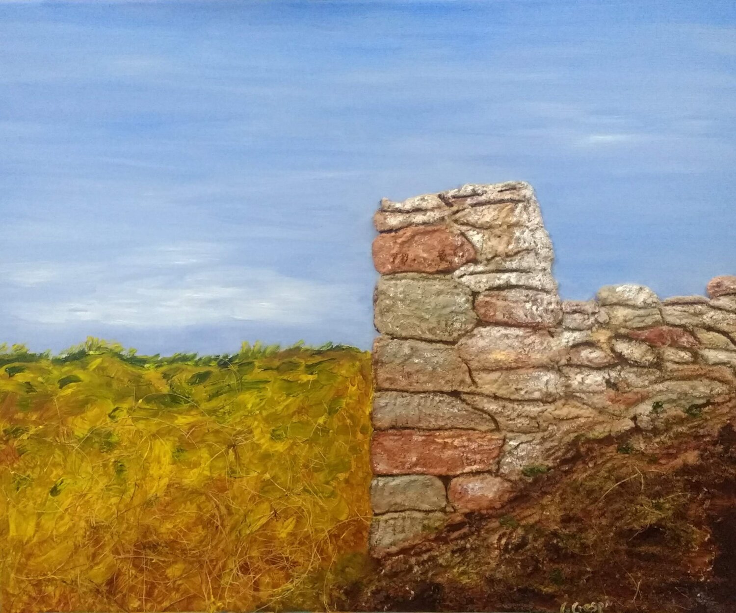 Cala Saona Guillem Crespí Ginard Original painting for sale