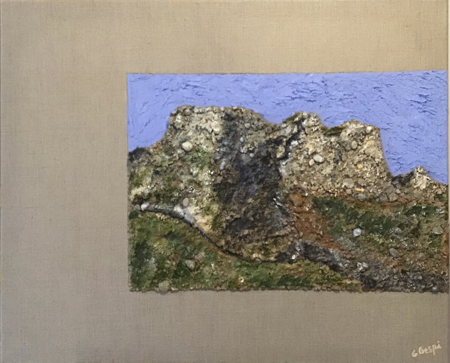 Parc Natural de Llevant (postcard) Guillem Crespí Ginard Original painting for sale