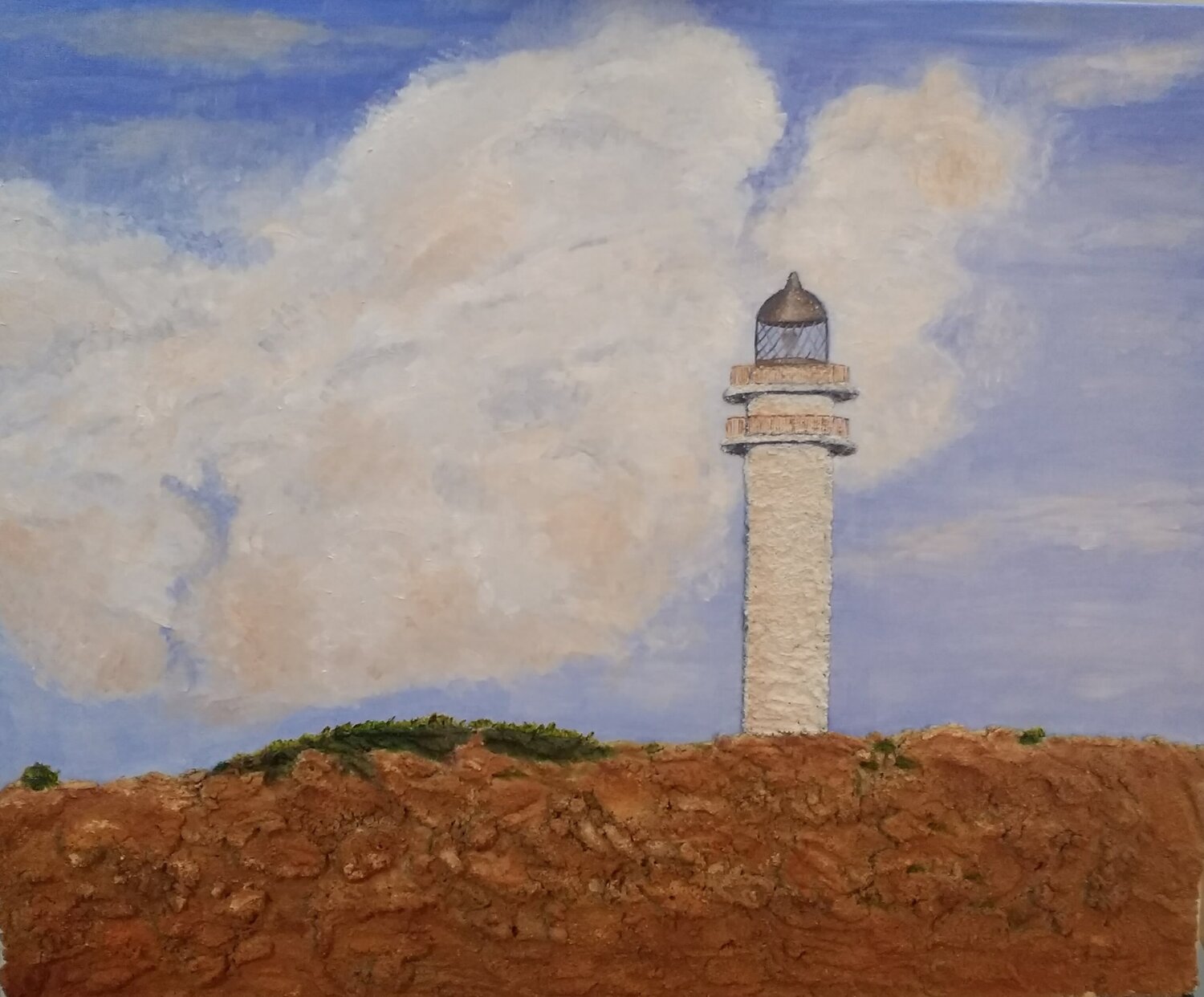 Far de Barbaria Guillem Crespí Ginard Original painting for sale