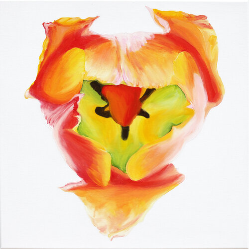 Little Tulip Babe No.2 by Sabine Siewert, Painting for Sale on Select