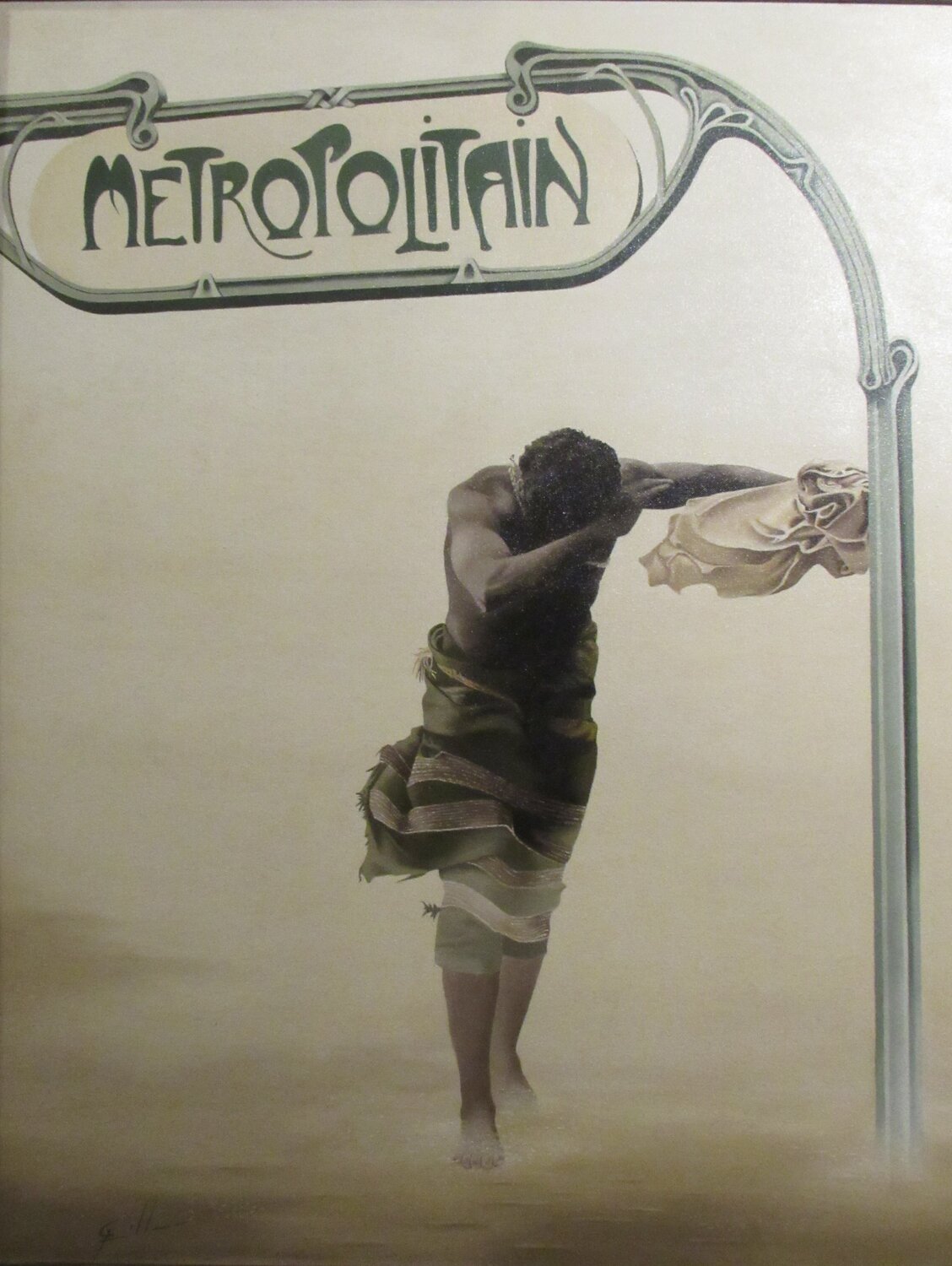 METROPOLITAIN Guilhem Badie Original painting for sale