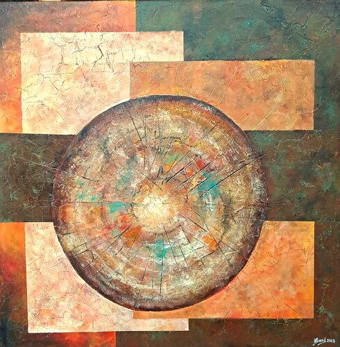 Le rondin by helene icard, Painting for Sale on Select