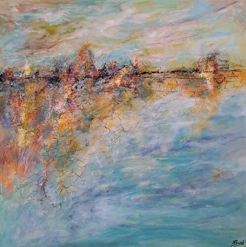 La Lagune by helene icard, Painting for Sale on Select