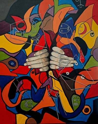La déchirure by helene icard, Painting for Sale on Select