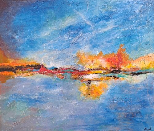Conflagration by helene icard, Painting for Sale on Select