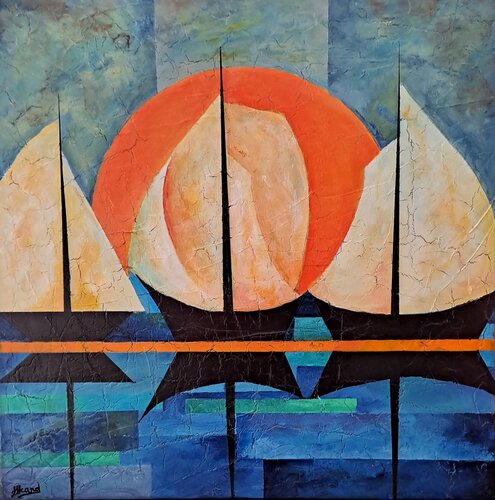 Little butterfly by helene icard, Painting for Sale on Select