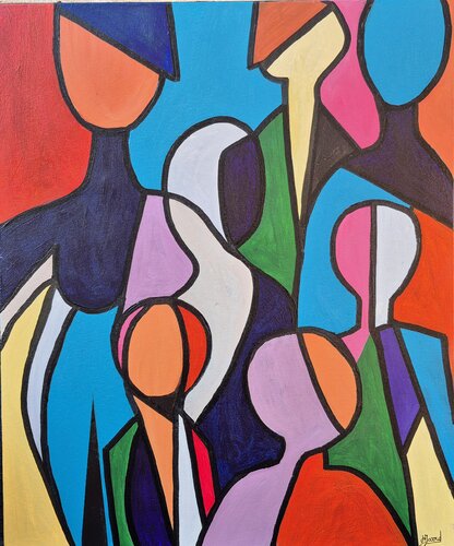 Métropolis by helene icard, Painting for Sale on Select