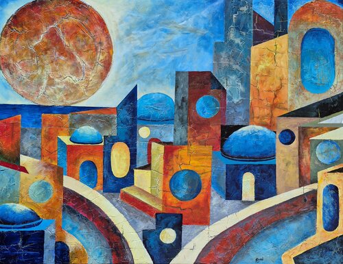 Faux-semblant by helene icard, Painting for Sale on Select