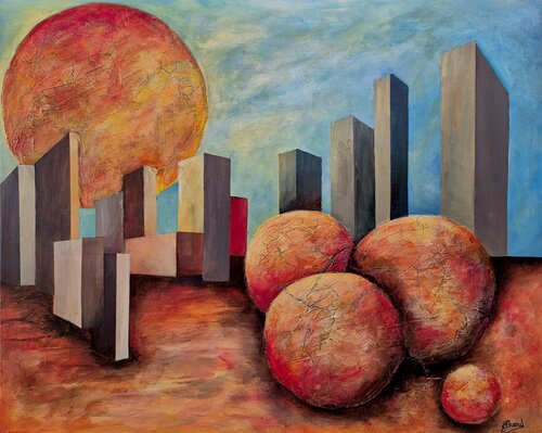 Arizona Dream by helene icard, Painting for Sale on Select