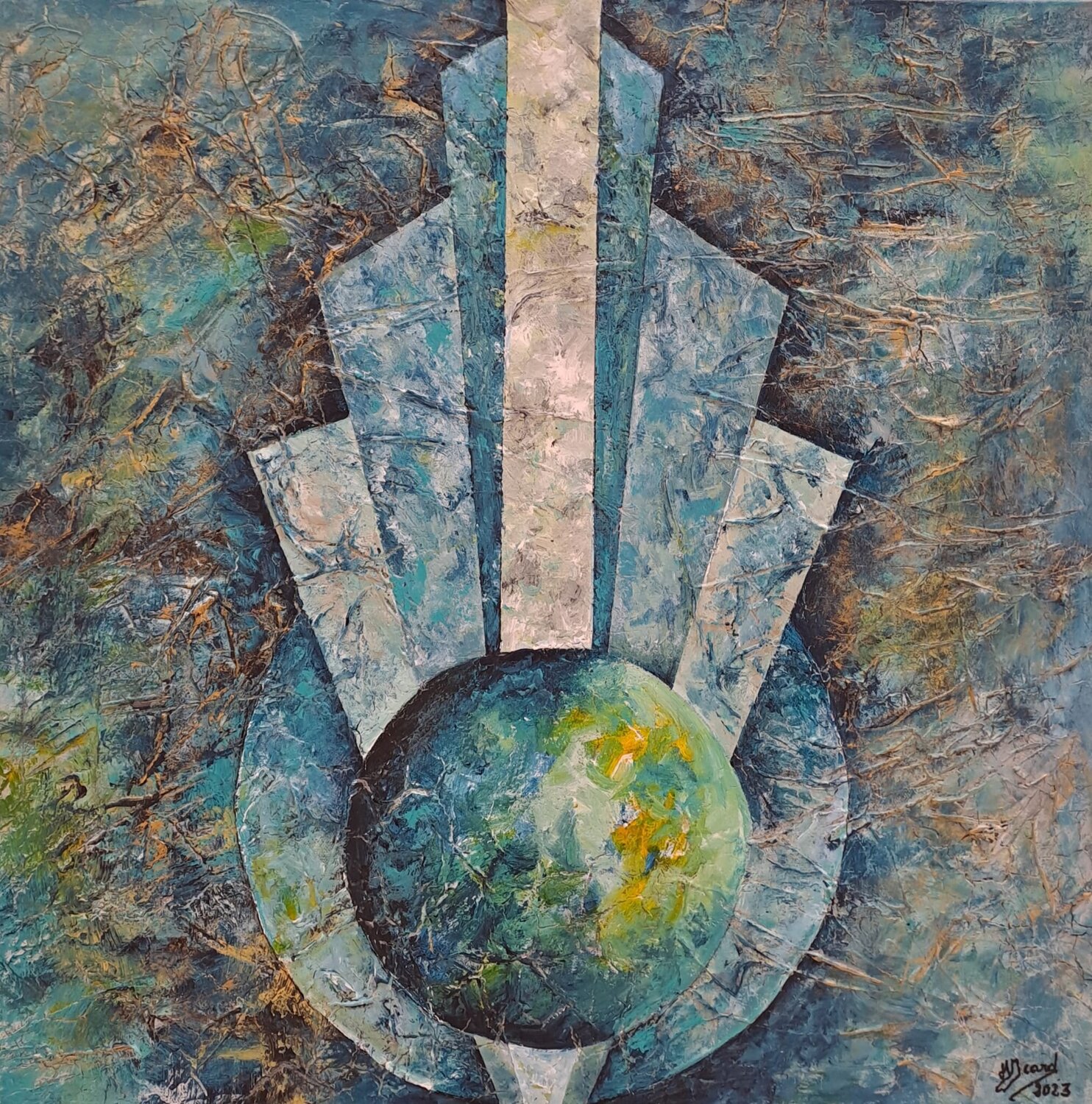 La parade helene icard Original painting for sale