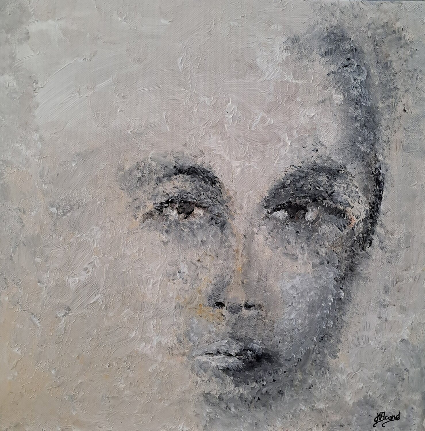 L'invisible helene icard Original painting for sale