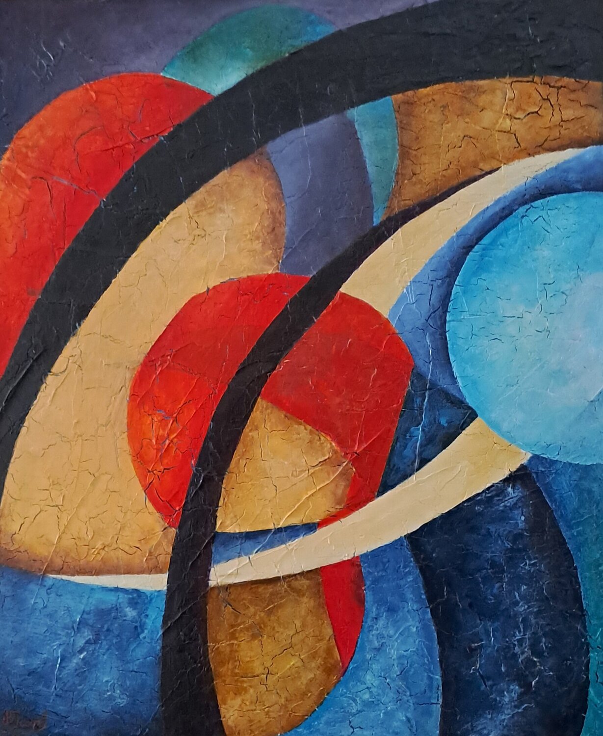 Forgiveness helene icard Original painting for sale