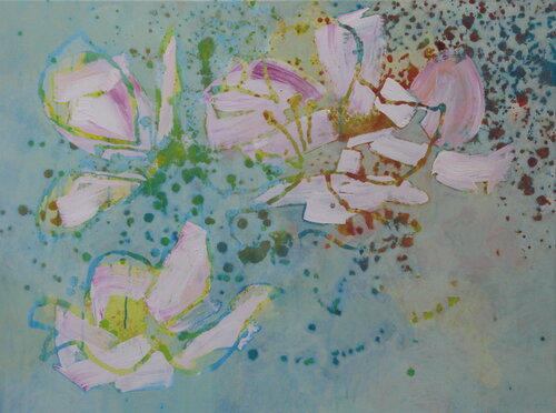Brombeere 4 by Kirsten Treis, Painting for Sale on Select