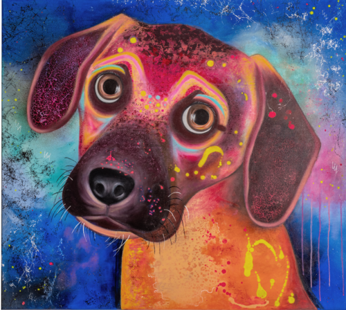 Little Angels by Nadine Riedl, Painting for Sale on Select