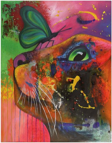 In my Universe by Nadine Riedl, Painting for Sale on Select