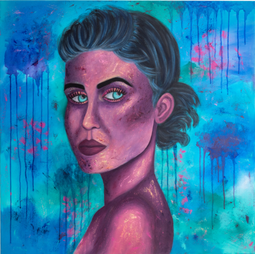 Rainy Days by Nadine Riedl, Painting for Sale on Select
