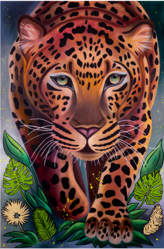 Beautiful Creatures by Nadine Riedl, Painting for Sale on Select