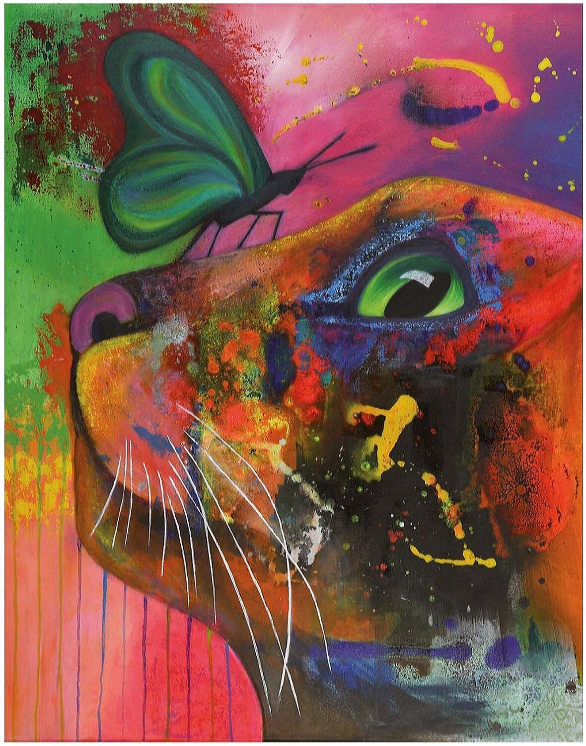 In my Universe Nadine Riedl Original painting for sale