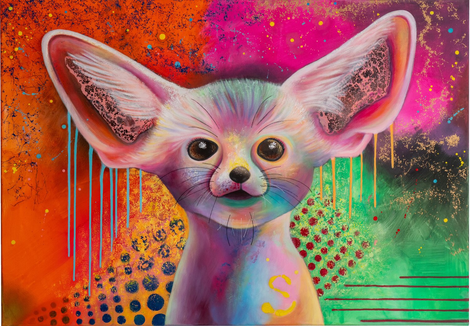 Living Wild Nadine Riedl Original painting for sale