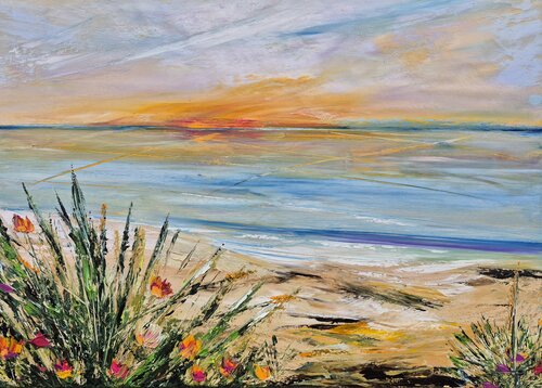 Am Abend by Petra Erengil, Painting for Sale on Select