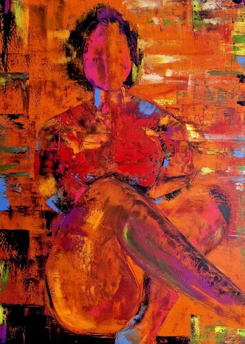 SHE by Petra Erengil, Painting for Sale on Select
