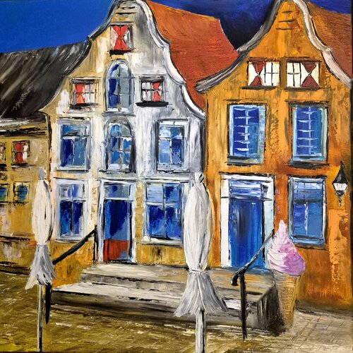 Wismar by Petra Erengil, Painting for Sale on Select
