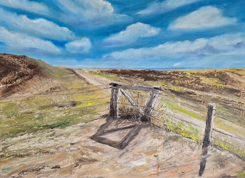 Nordküste by Petra Erengil, Painting for Sale on Select