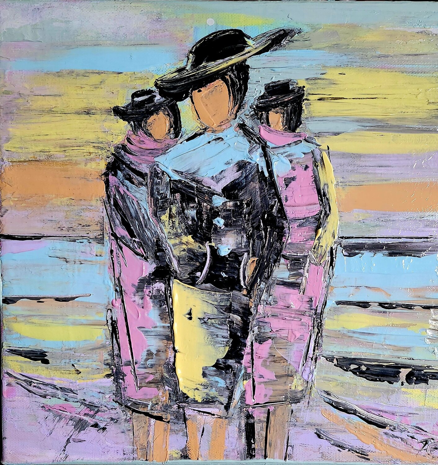 Verschworen Petra Erengil Original painting for sale